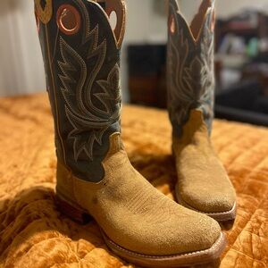 Durango PCRA Roughout Cowboy Boots 13” Shank